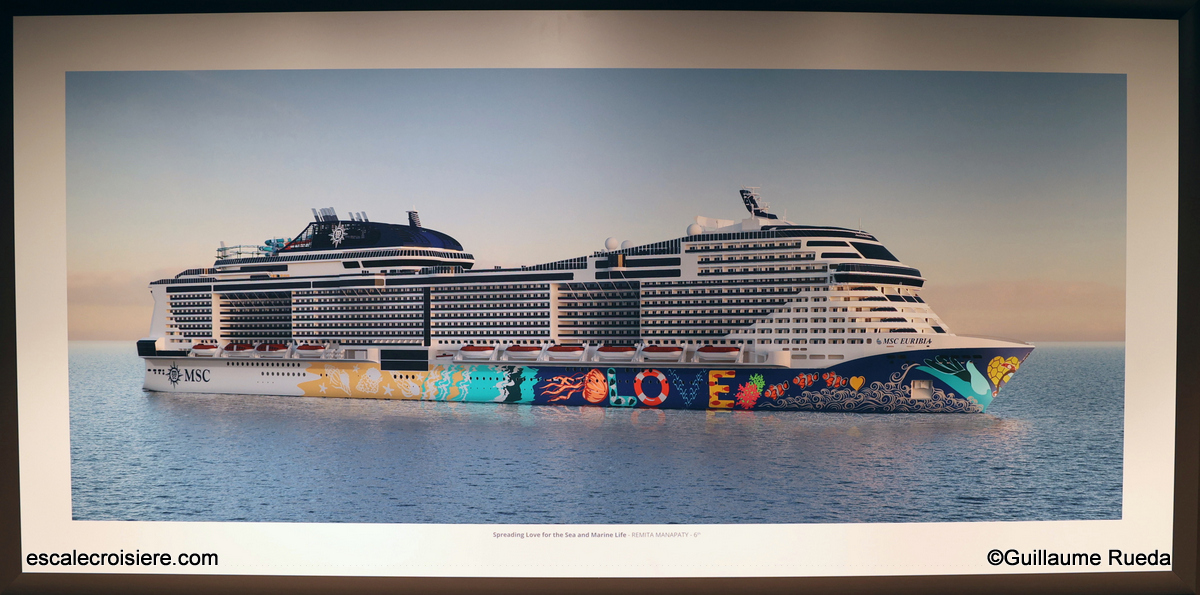 6e Remita Manapaty : Spreading Love for the Sea and Marine Life - Déco coque MSC Euribia