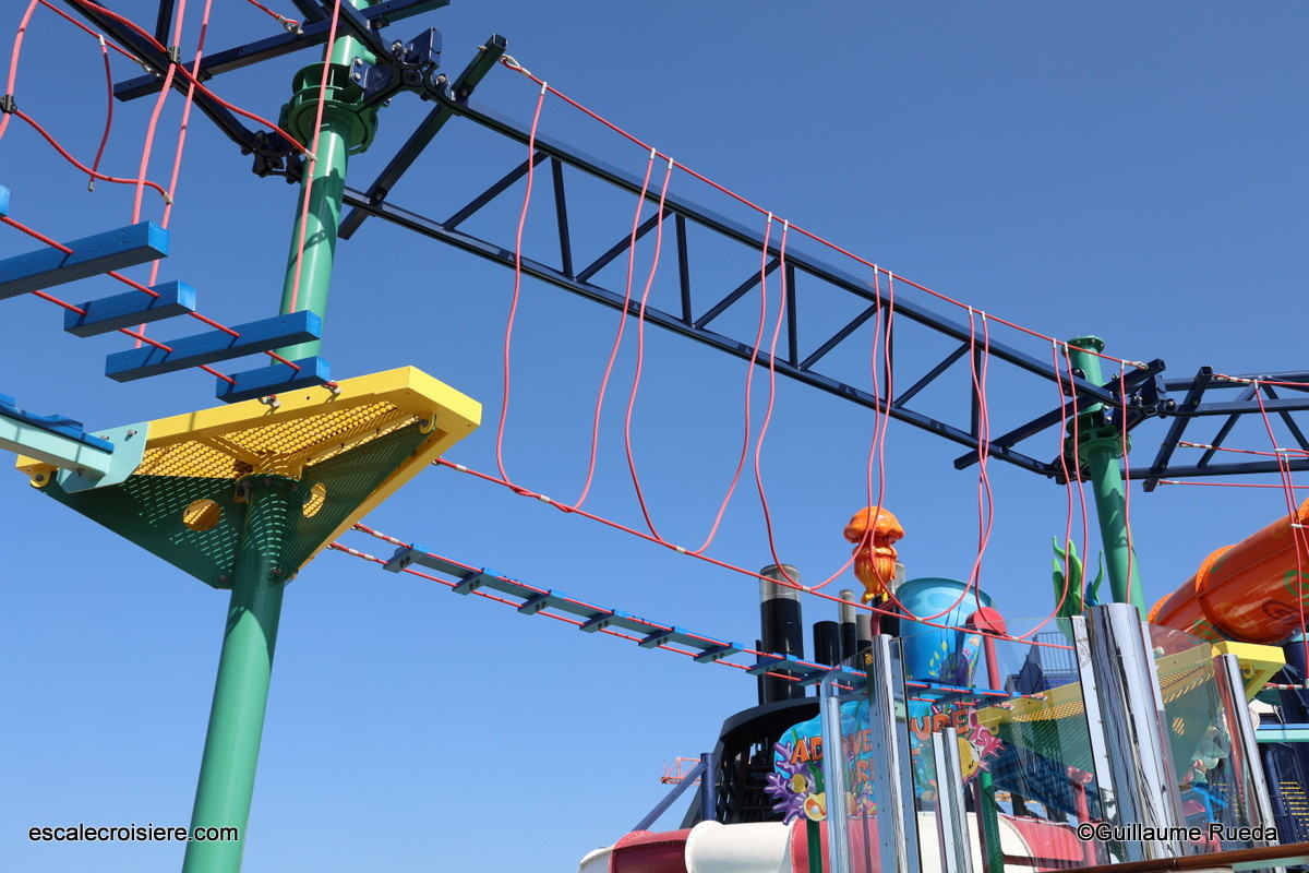 Accrobranche - Himalayan Bridge - MSC Euribia