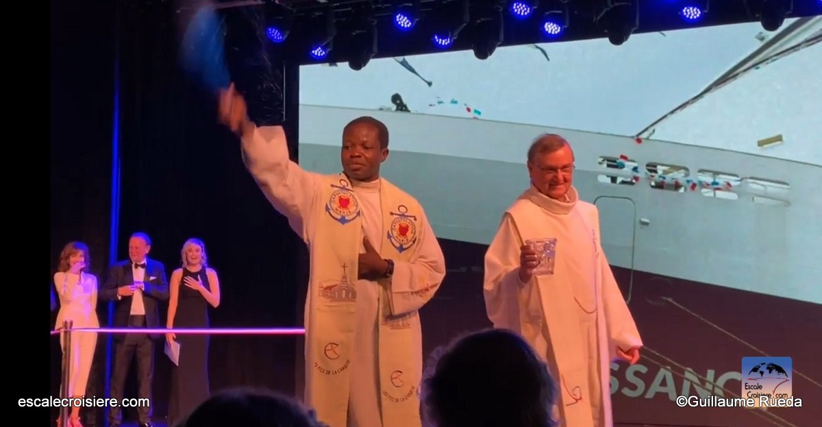 Aumôniers du baptême du Renaissance CFC Croisières