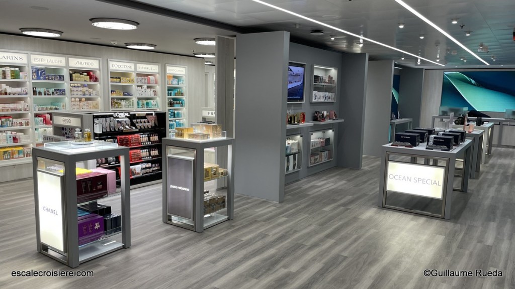 Boutique parfumerie - MSC Euribia