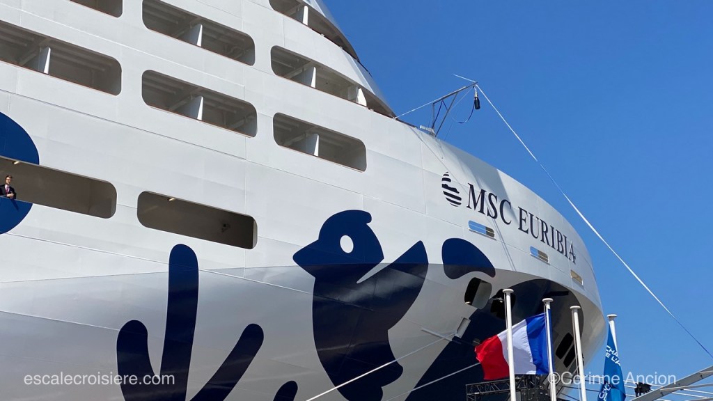 MSC Euribia - Livraison Chantiers de l'Atlantique