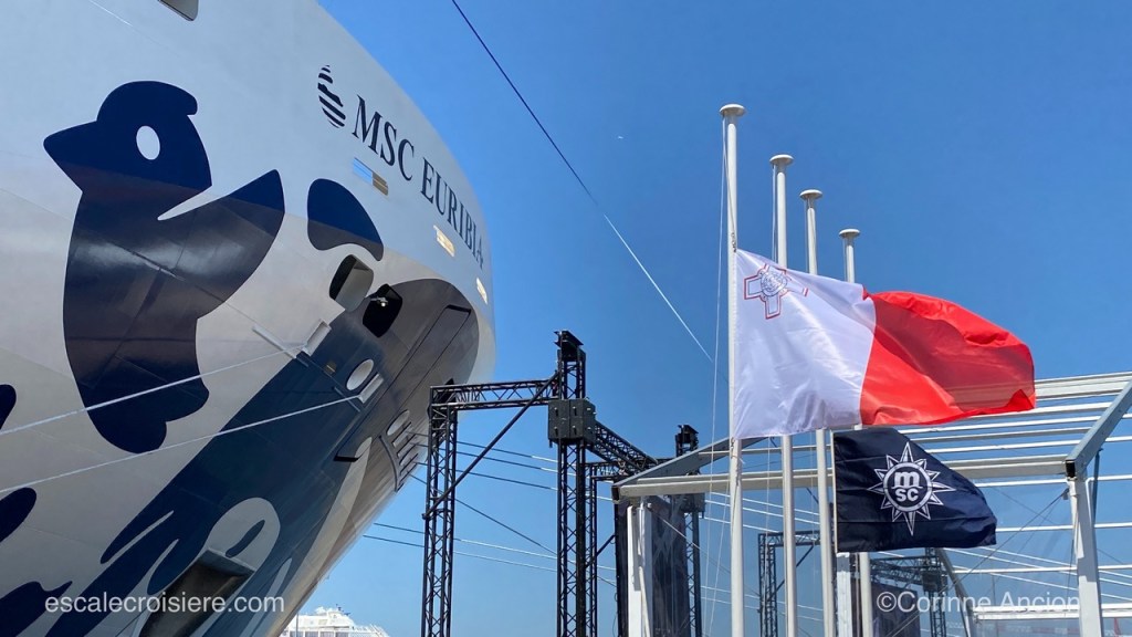 MSC Euribia - Livraison Chantiers de l'Atlantique