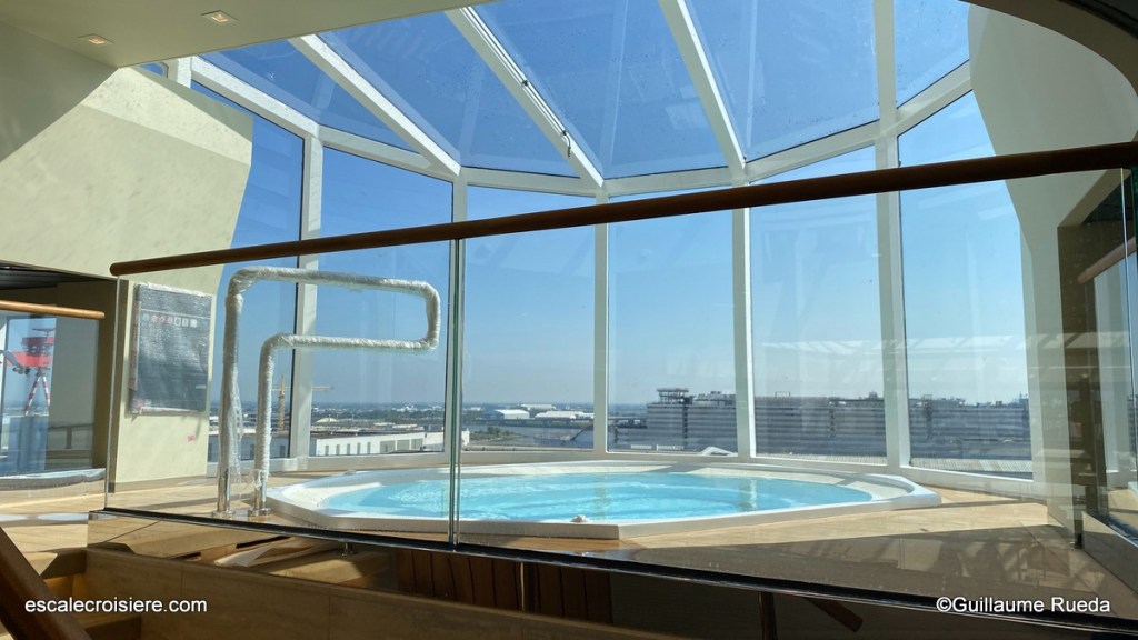 Piscine couverte - Bamboo pool - MSC Euribia