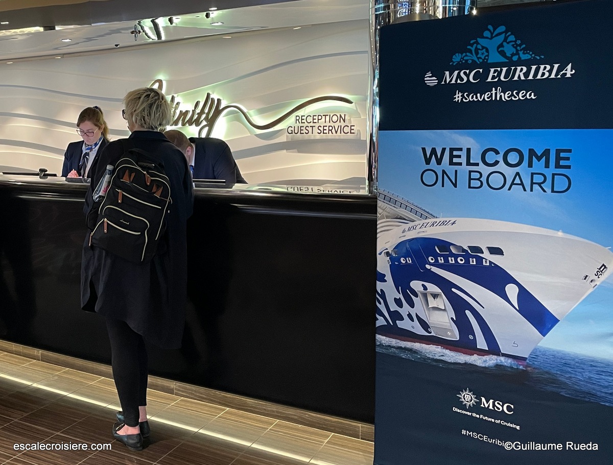 Réception - MSC Euribia