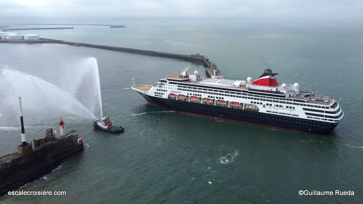 Renaissance - Escale inaugurale Le Havre 23 juin 2023