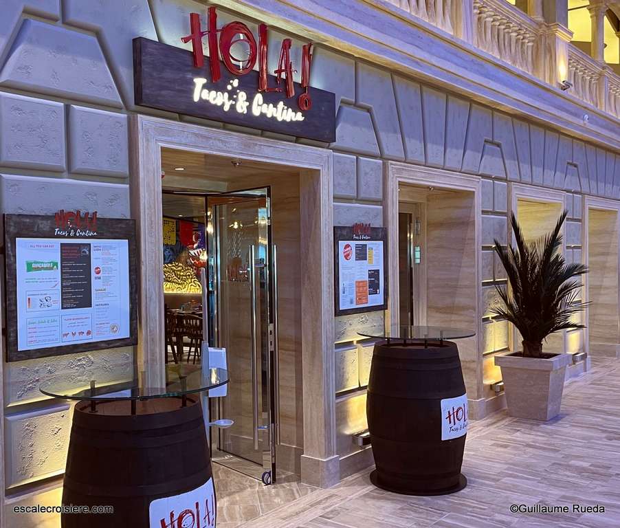 Restaurant Hola Tacos - MSC Euribia