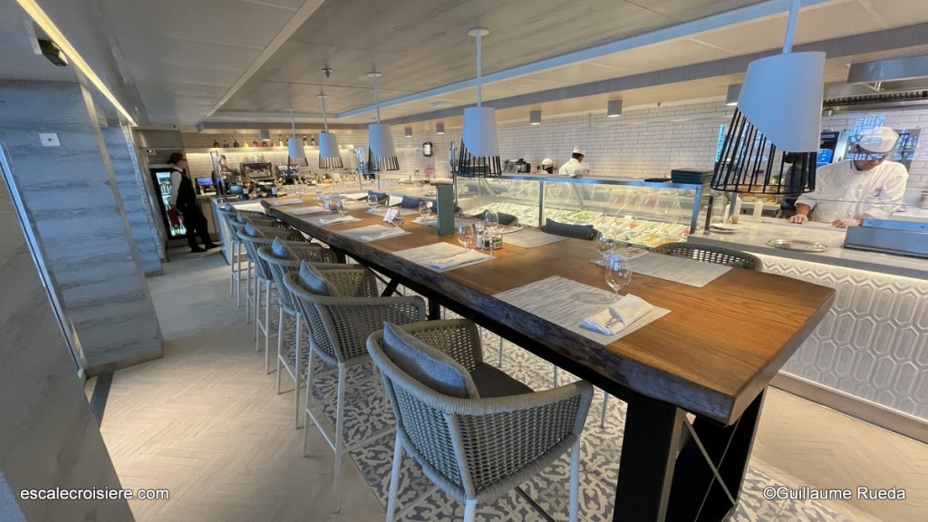 Restaurant Aquamar Kitchen - Vista - Oceania