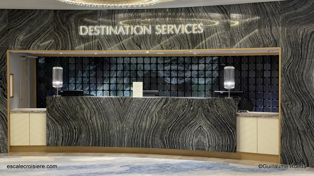 Bureau des excursions - Vista - Oceania