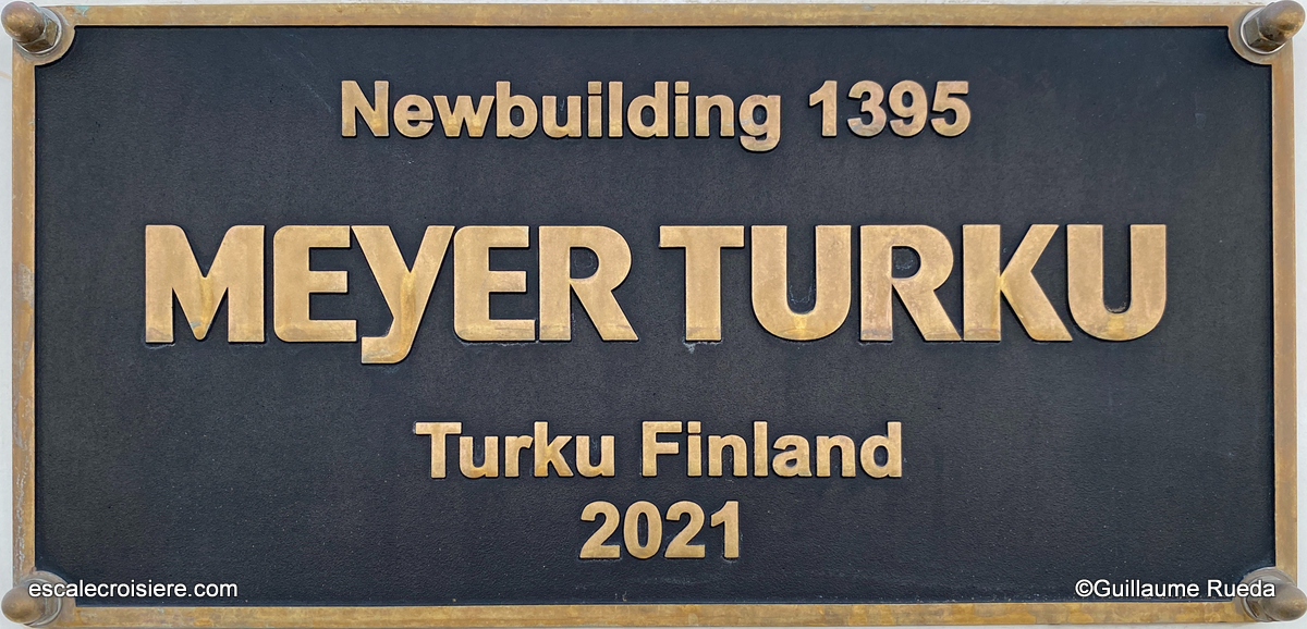 Plaque chantier Costa Toscana