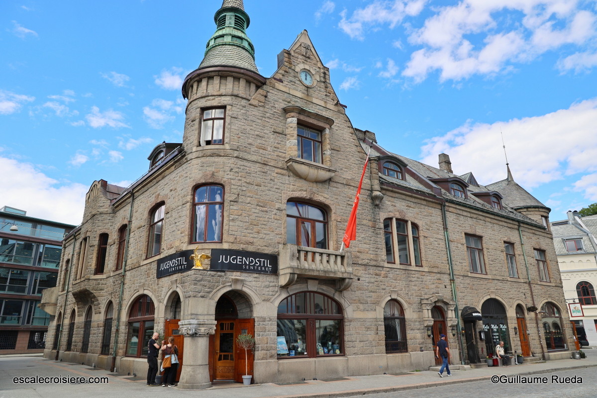 Ålesund - Jugendstilsenteret og KUBE - Norvège