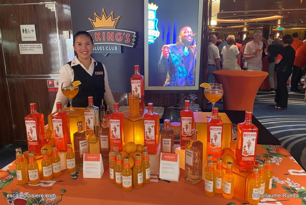 BB King's Club - Soirée Orange - MS Rotterdam - HAL