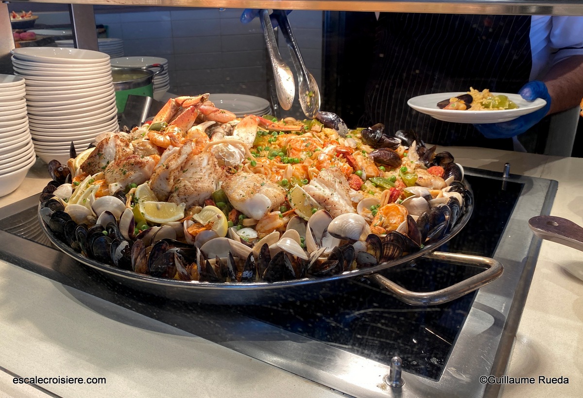 Buffet - Lido Market - MS Rotterdam - HAL