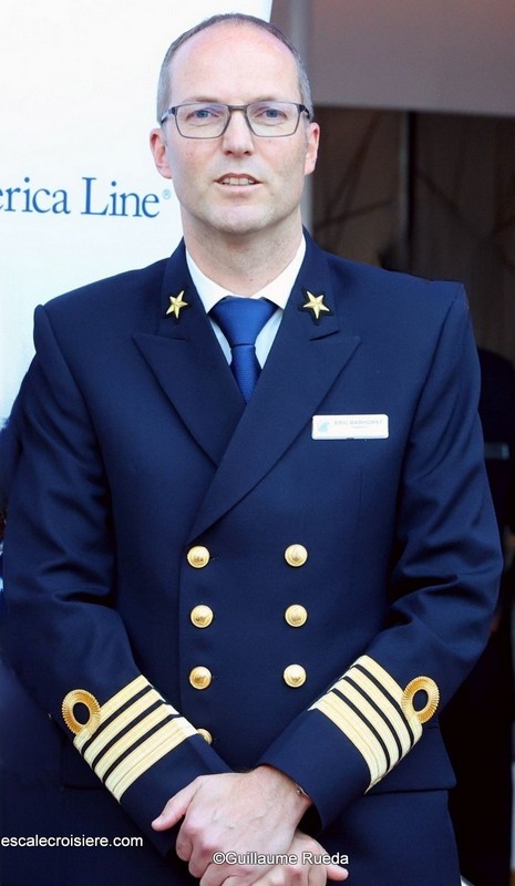 Captain Eric Barhorst - MS Rotterdam - HAL