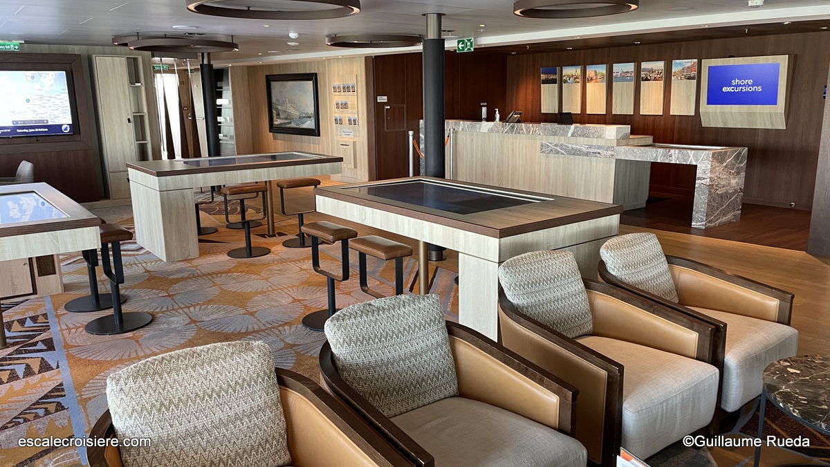 Shore Excursions - Crow's Nest - MS Rotterdam