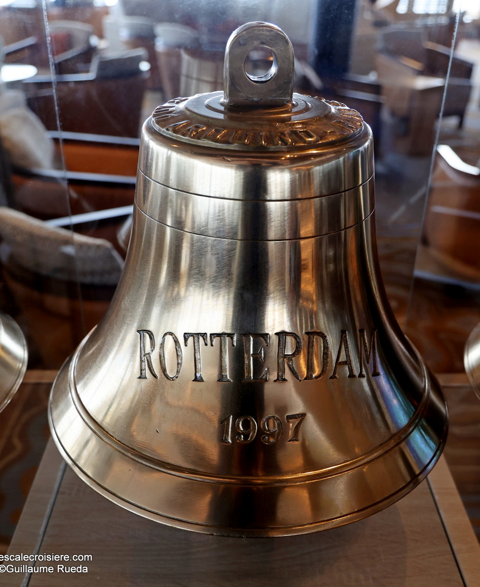 Crow's Nest - Cloche du paquebot Rotterdam de 1997 - MS Rotterdam