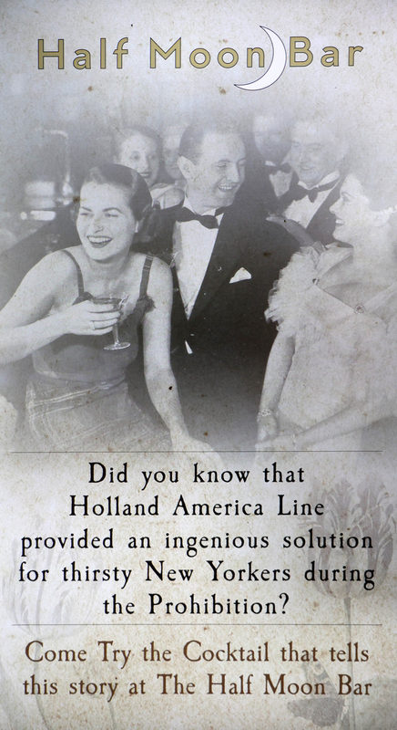 Half Moon Bar - MS Rotterdam - HAL