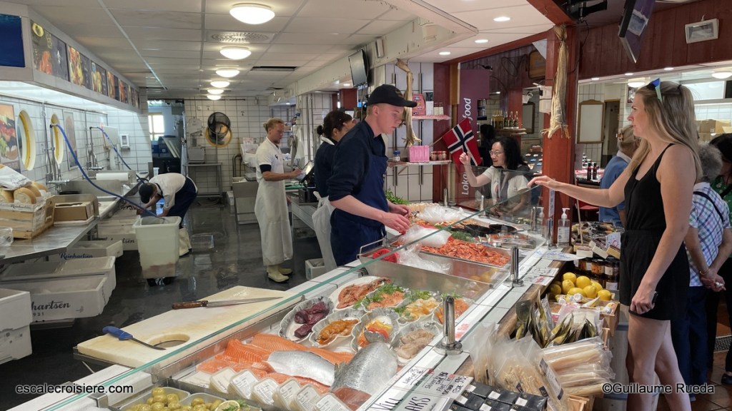 Marché aux poissons - Fiskebrygga - Kristiandsand - Norvège