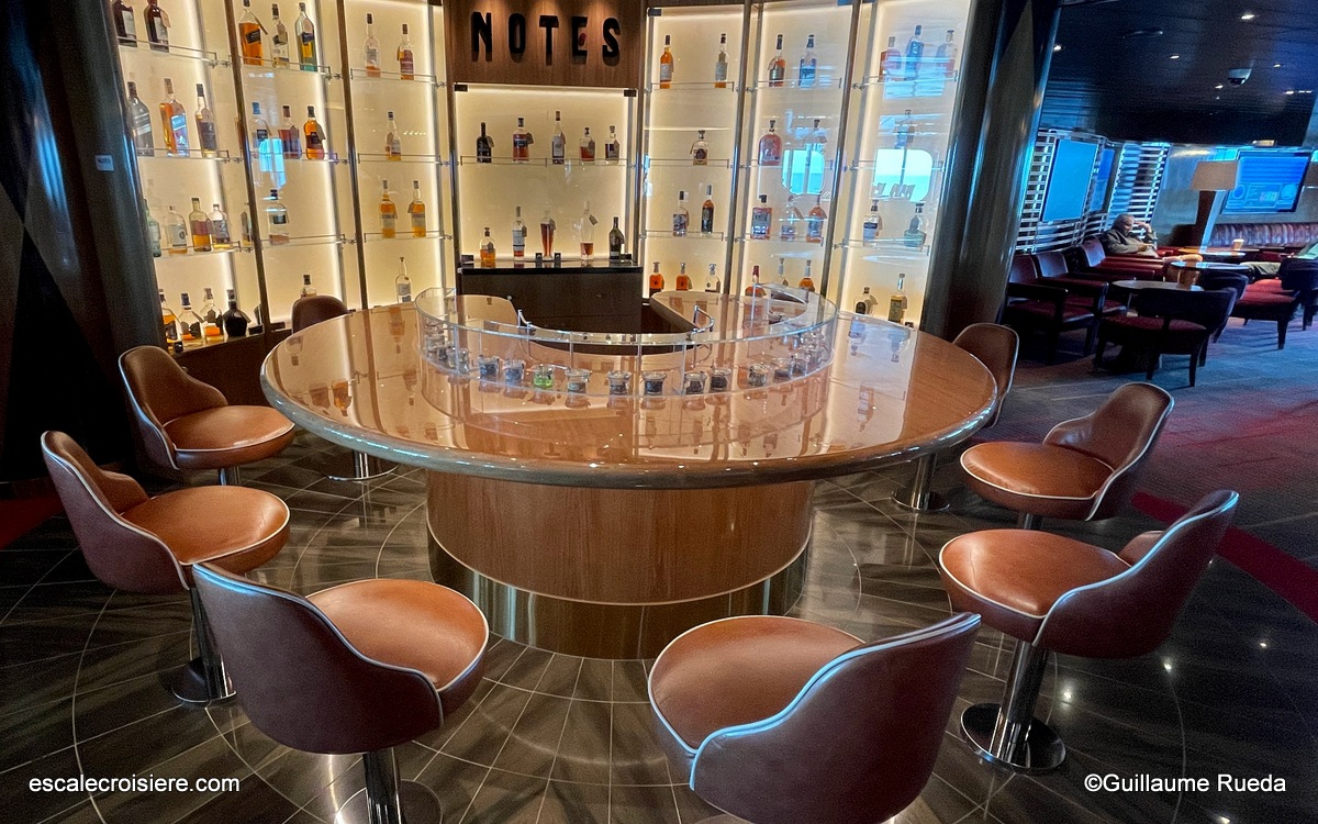 Notes bar - MS Rotterdam - HAL