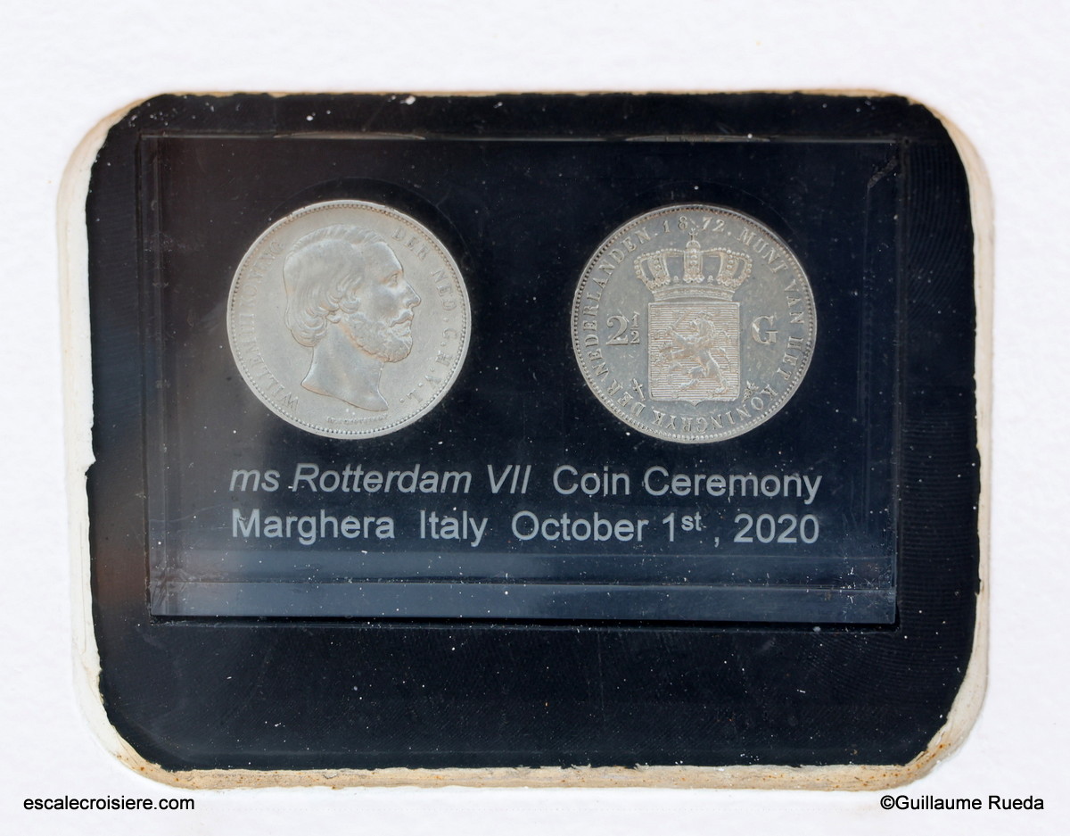 Pièces commémoratives - MS Rotterdam - HAL