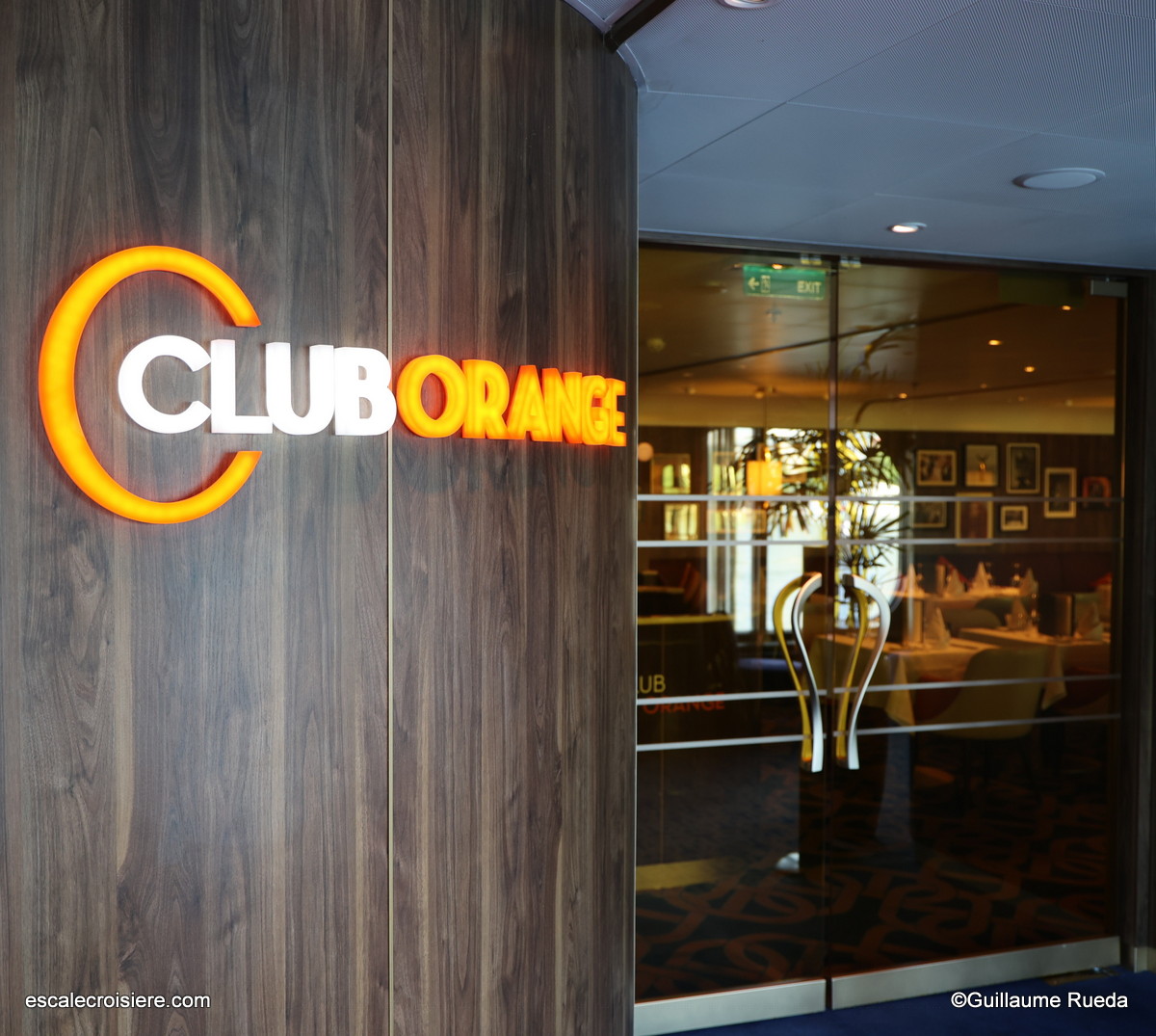 Restaurant Club Orange - MS Rotterdam - HAL