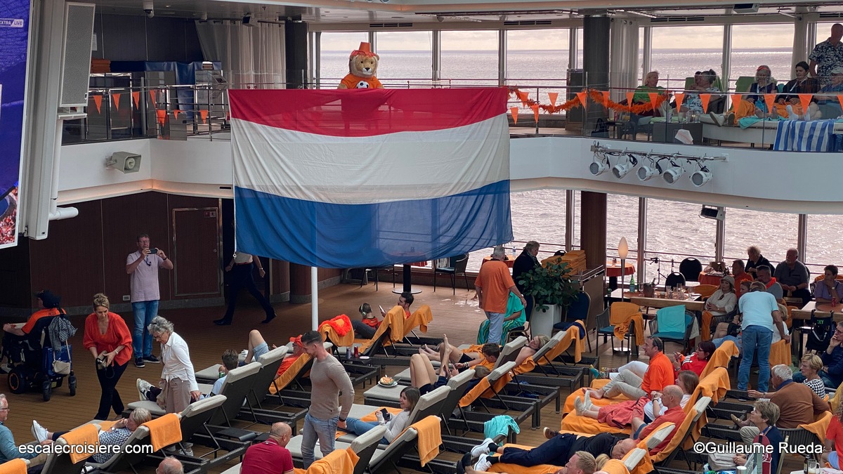 Soirée foot - MS Rotterdam - HAL