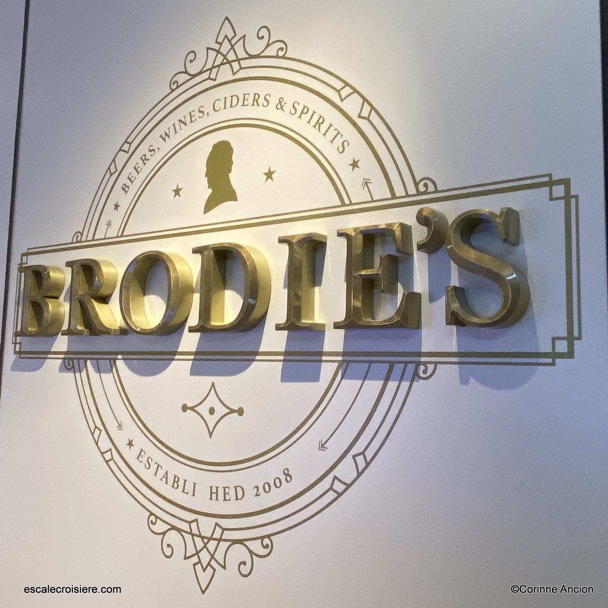 Brodie's pub - Arvia - P&O Cruises