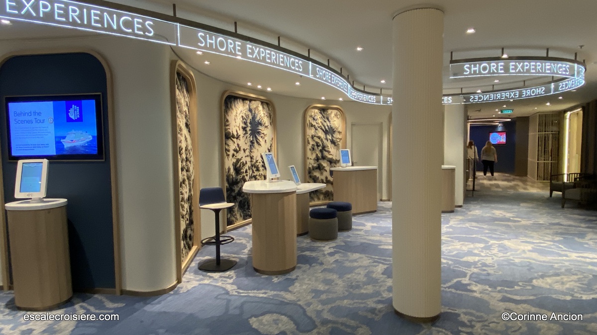 Bureau des Excursions - Arvia - P&O Cruises