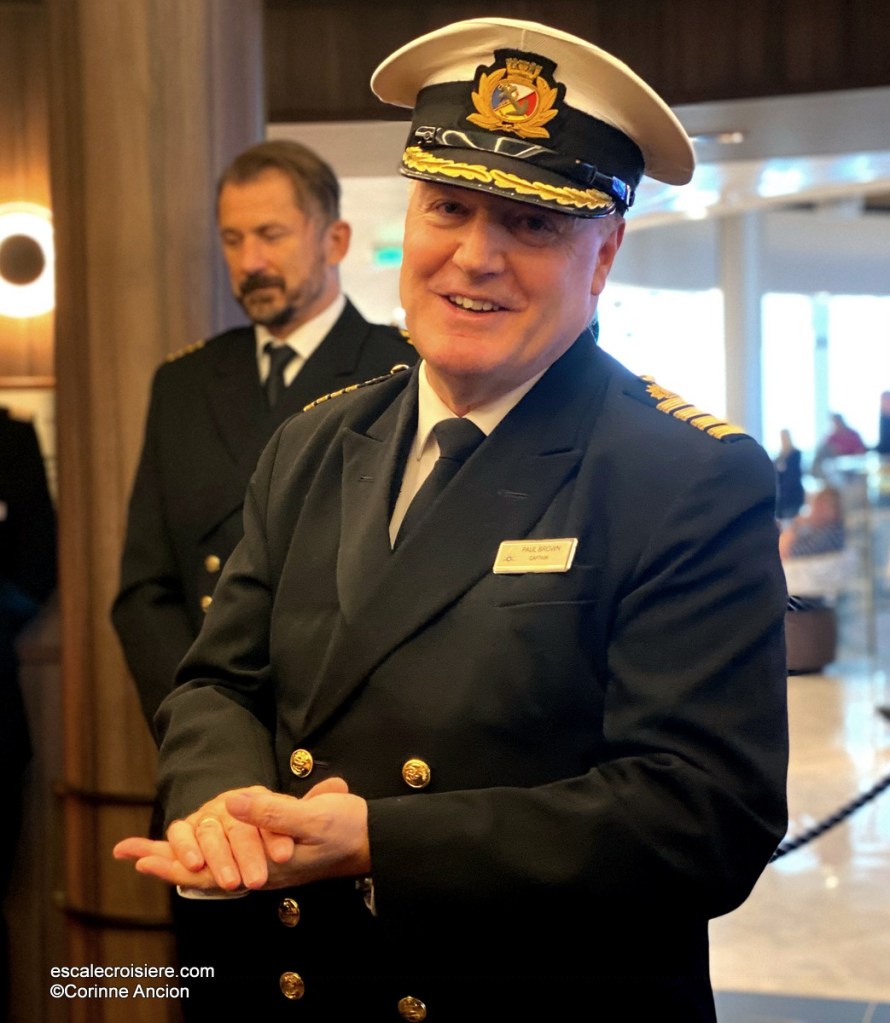 Captain Paul Brown - Arvia - P&O Cruises