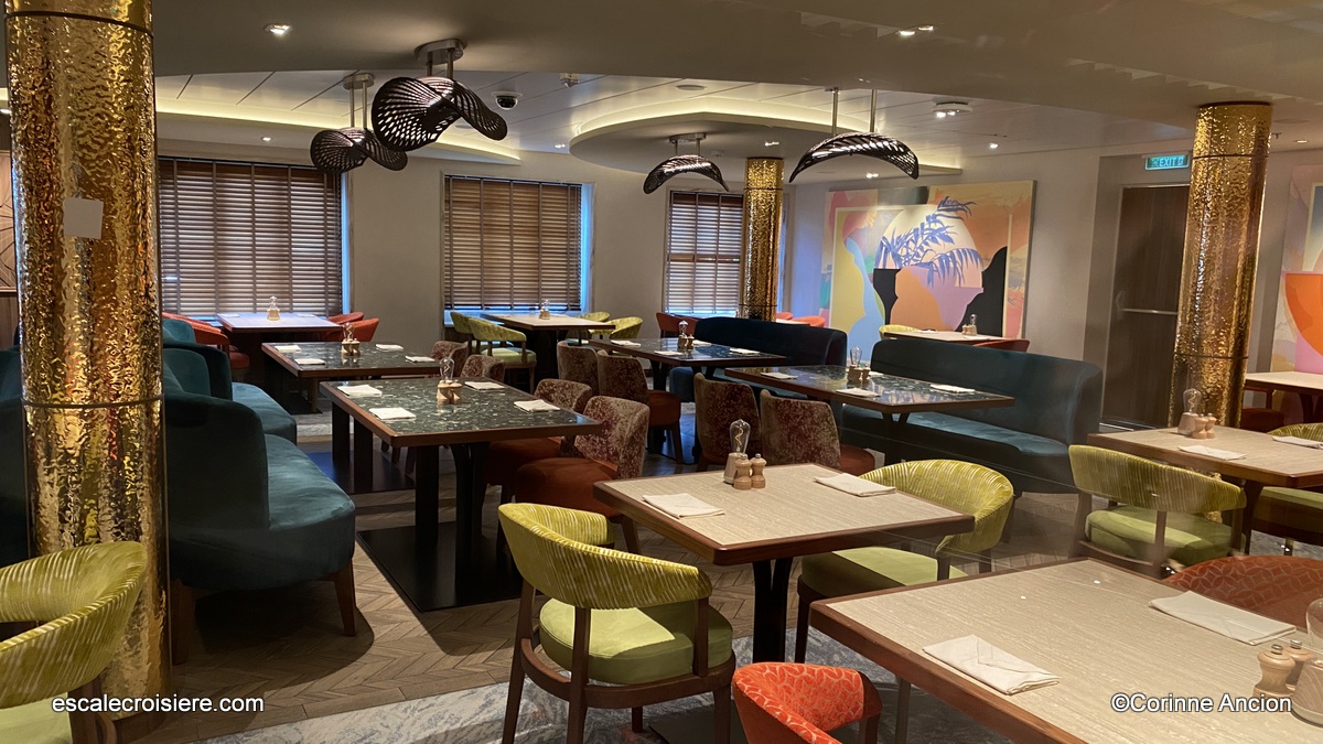 Restaurant Green & Co feat Mizuhana - Arvia - P&O Cruises (2)