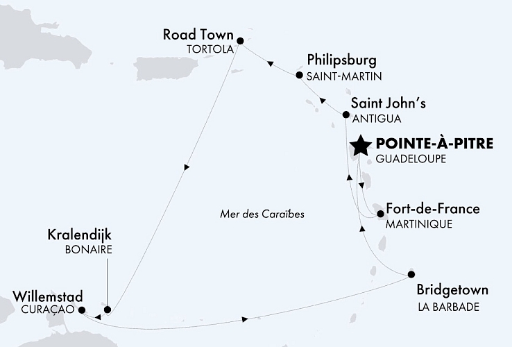 Pointe à Pitre - CFC - Renaissance - Carte