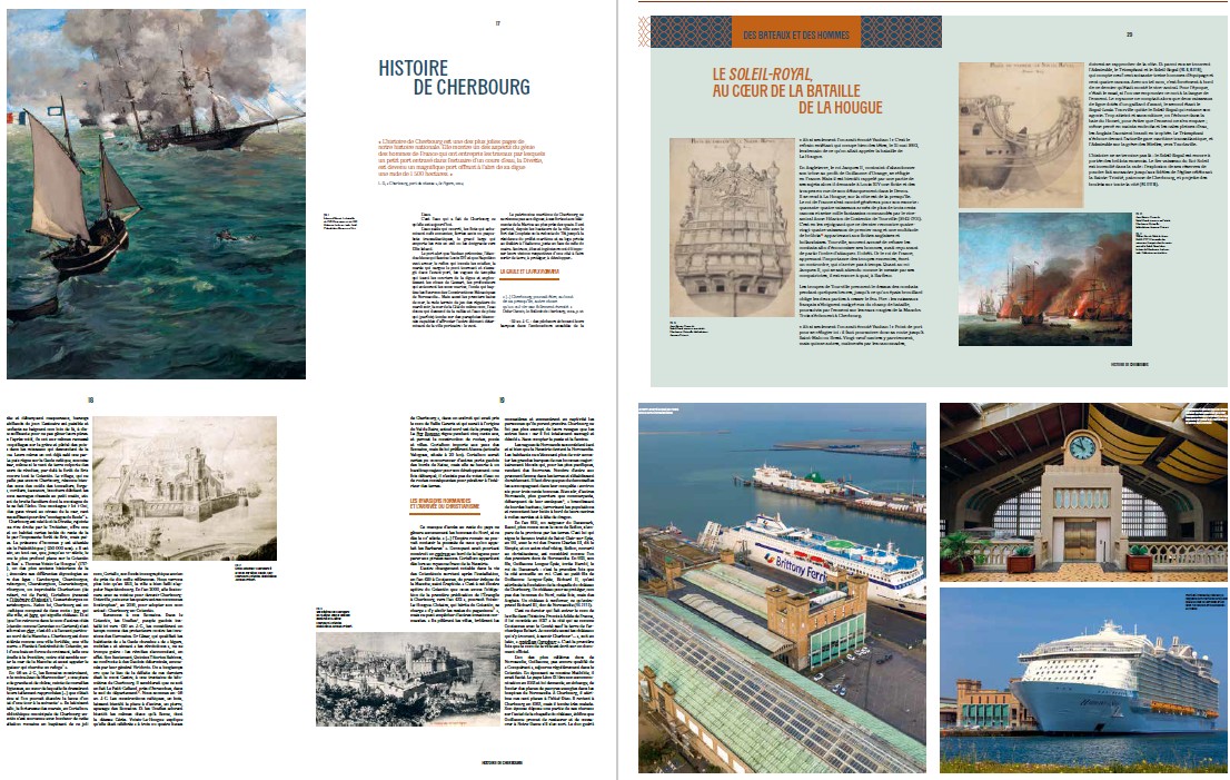 Livre Cherbourg et son patrimoine maritime - extrait