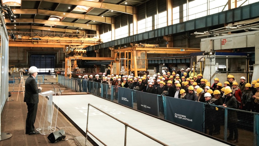 Orient Express Olympian - Laurent Castaing - Chantiers de l’Atlantique ©DR