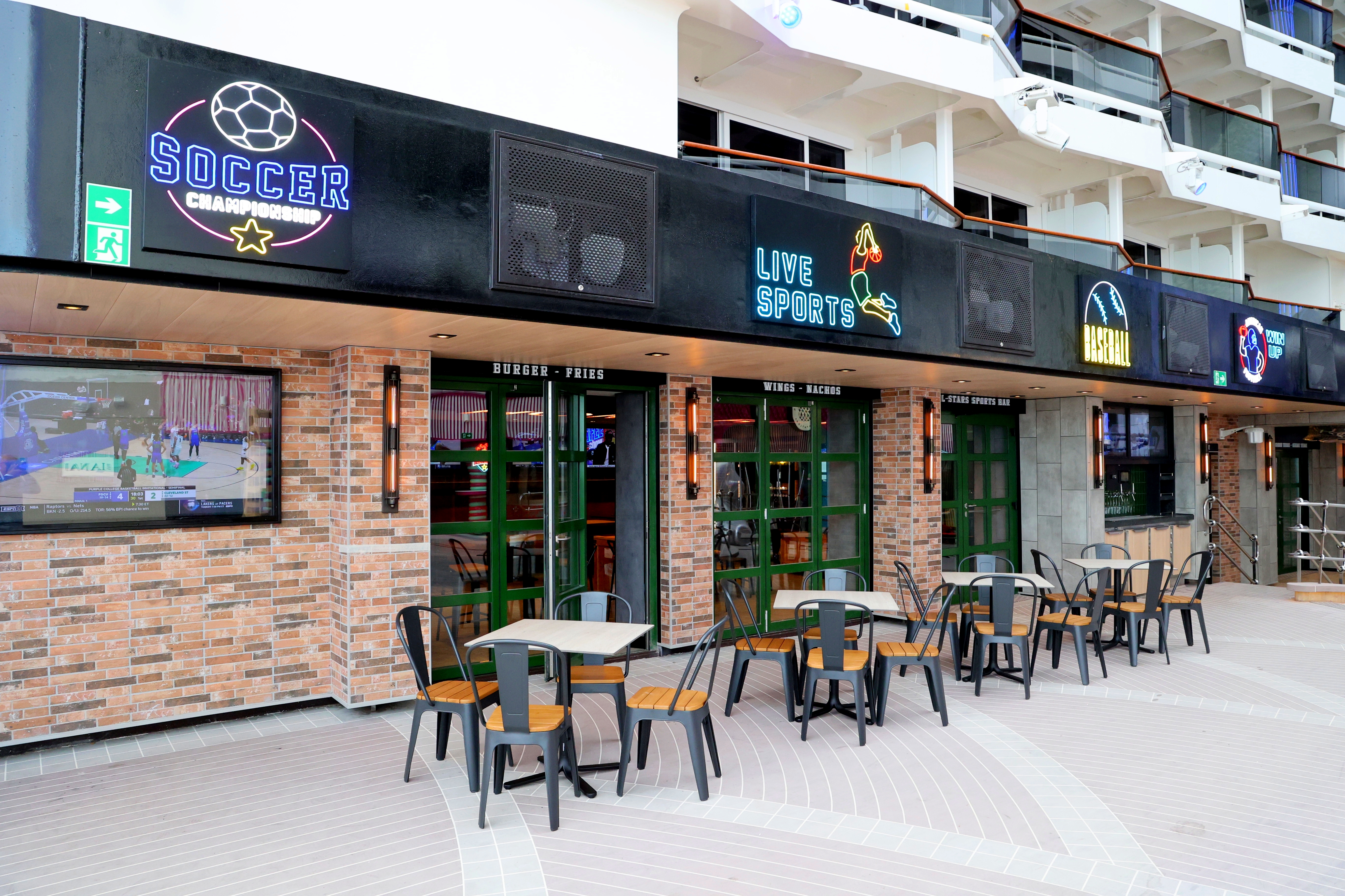 All-Star Sports bar - MSC World America