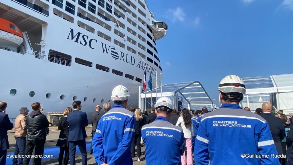 Livraison MSC World America