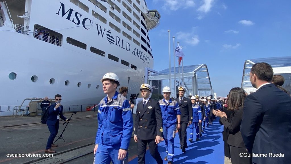 Livraison MSC World America