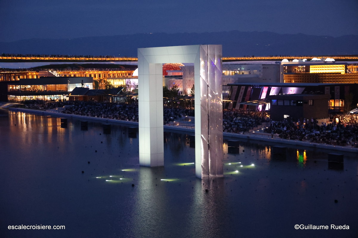 Osaka Expo 2025 by night