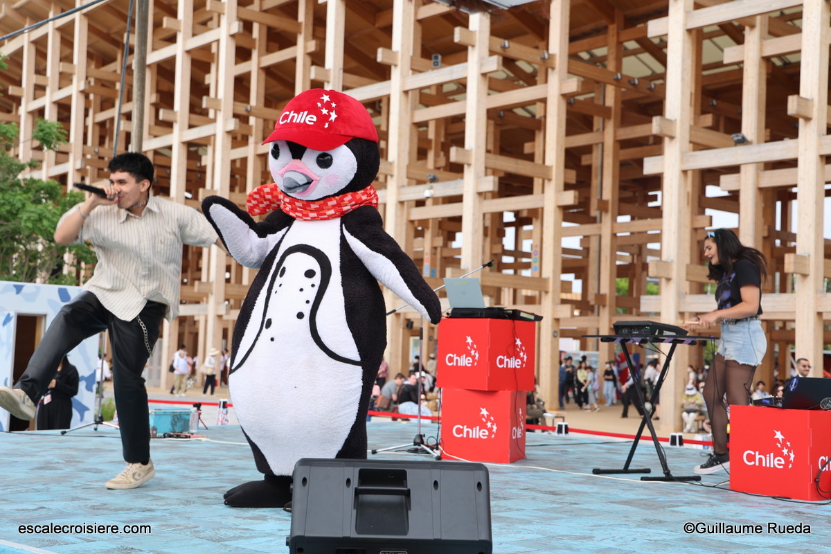 Osaka Expo 2025 - Concert et mascotte