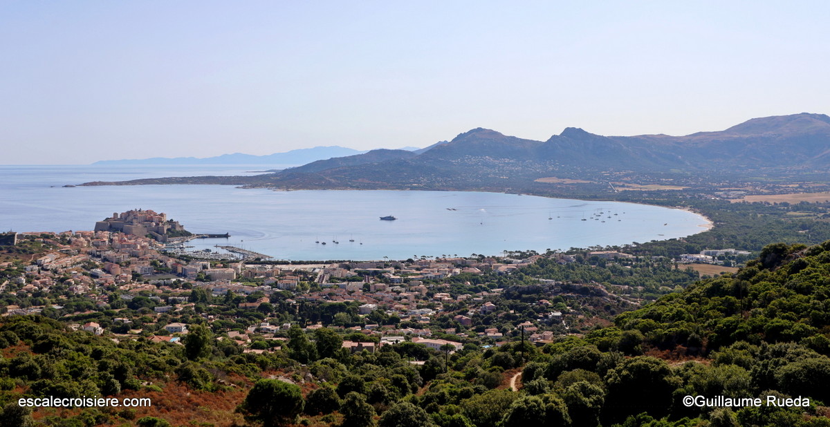 Baie de Calvi depuis Notre-Dame de la Serra- LBO