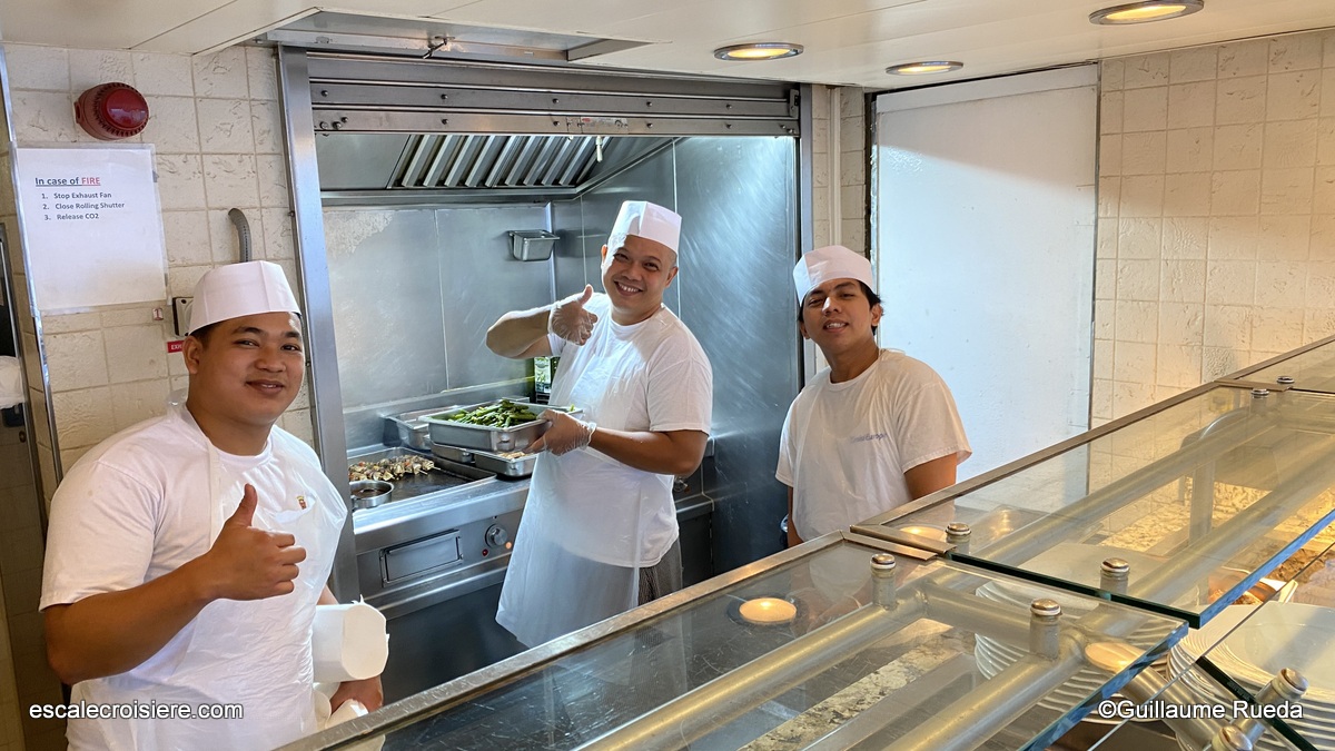 La Belle des Océans - CroisiEurope - Grill