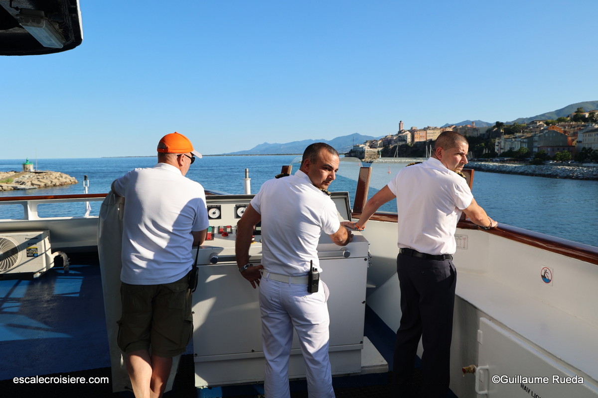 La Belle des Océans - CroisiEurope - Passerelle