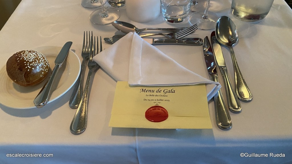 Dîner de Gala - La Belle des Océans - CroisiEurope - Restaurant