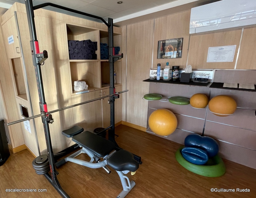 La Belle des Océans - CroisiEurope - Salle de sport