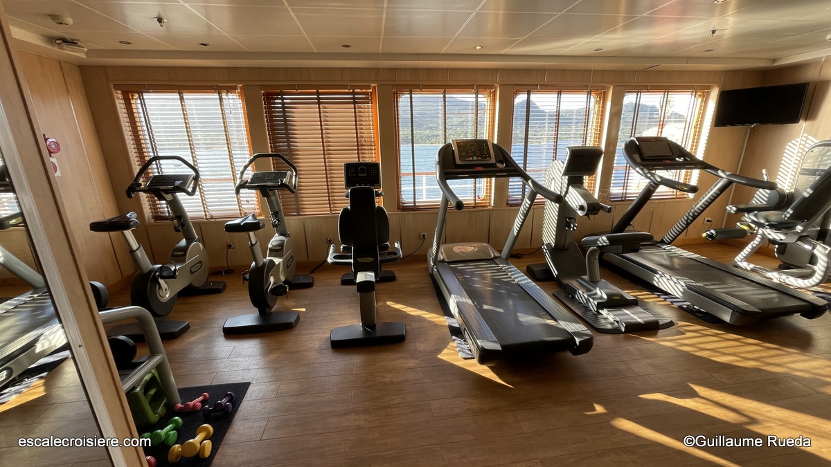 La Belle des Océans - CroisiEurope - Salle de sport