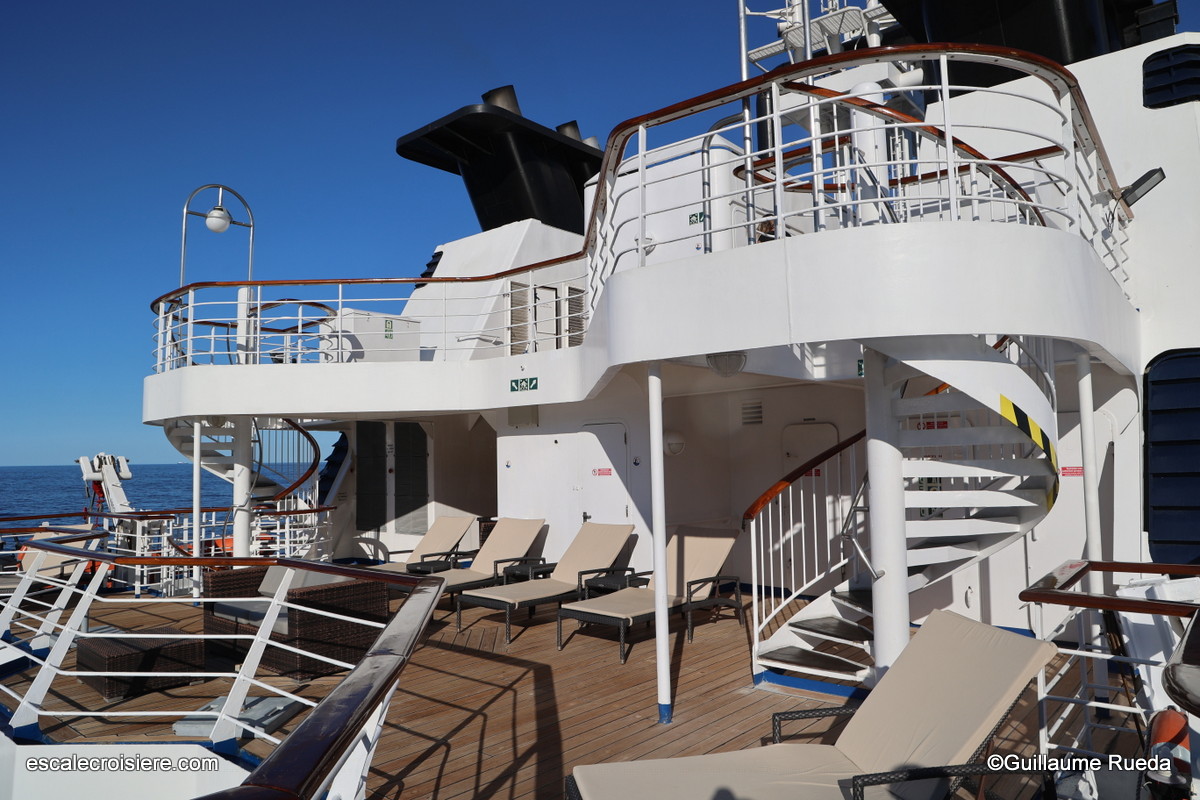 La Belle des Océans - CroisiEurope - Solarium