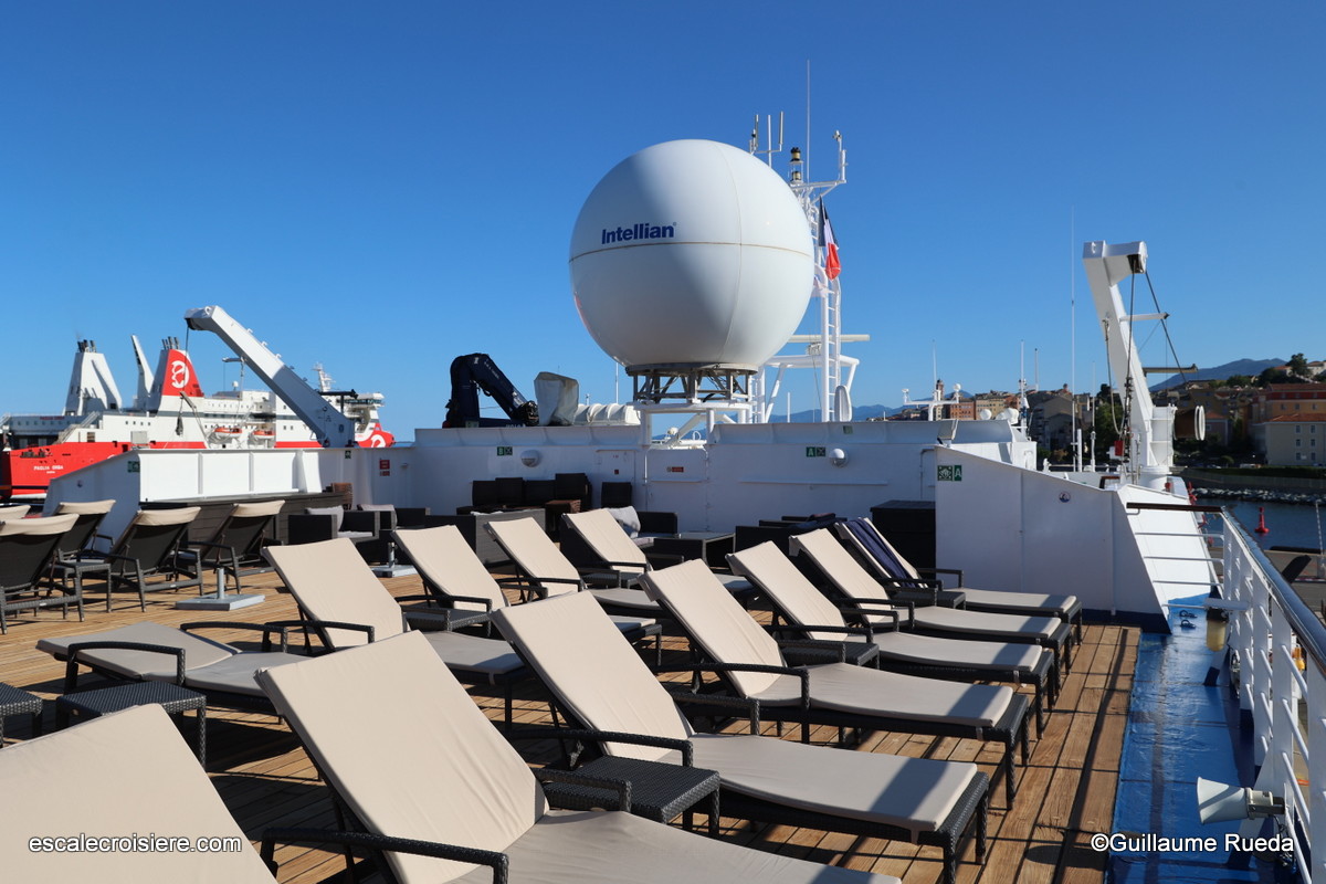 La Belle des Océans - CroisiEurope - Solarium