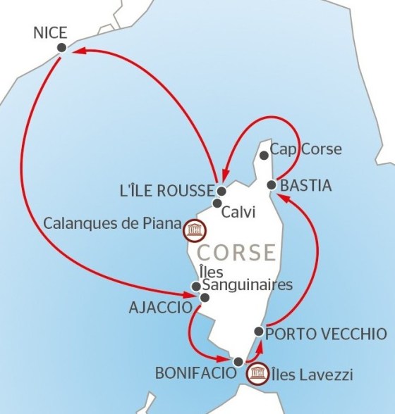 Tour de Corse - CroisiEurope