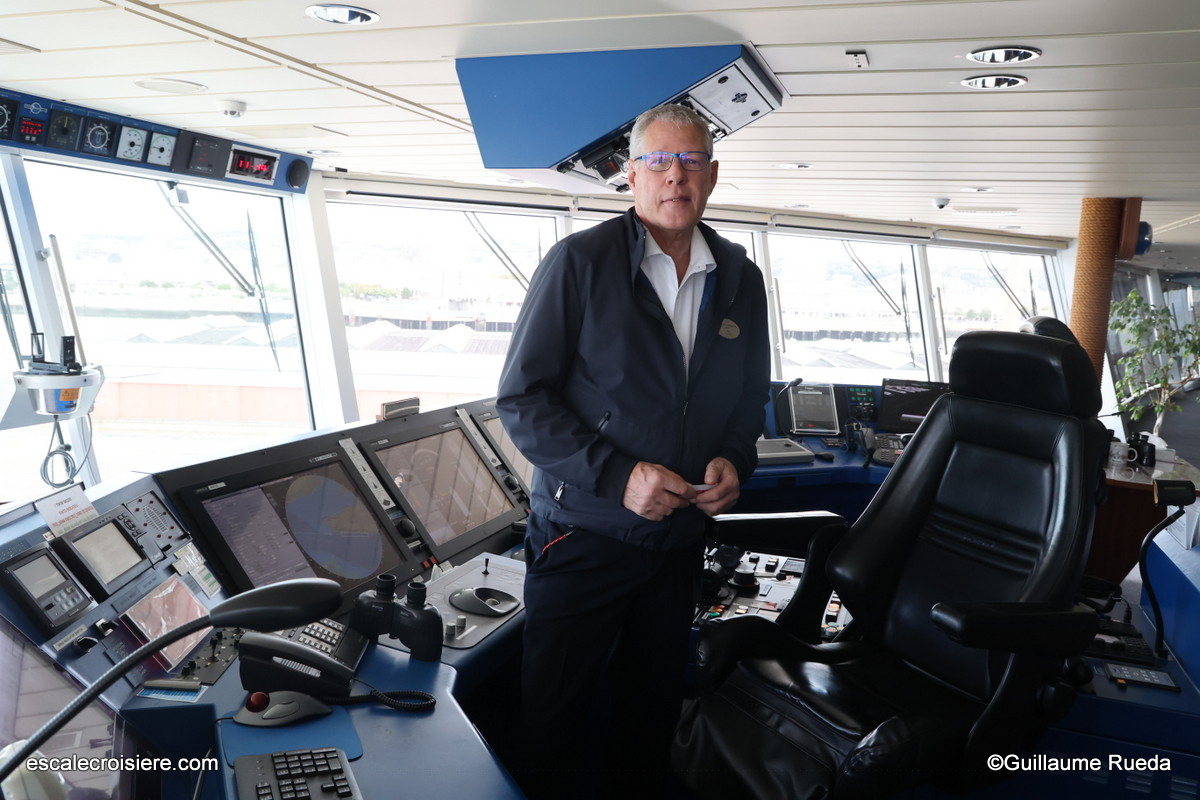 Captain Stefen Nordberg - Passerelle - Norwegian Jewel