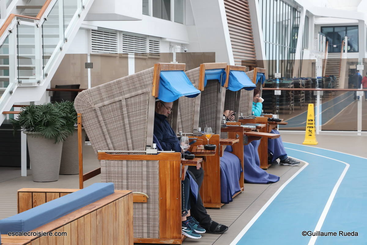 Corbeilles de plage - Mein Schiff 7