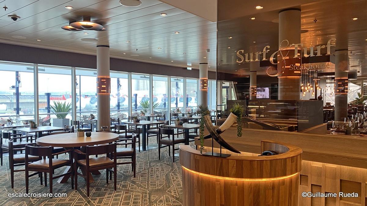 Restaurant de spécialités Surf & Turf - Mein Schiff