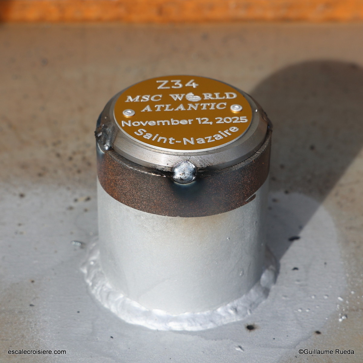 Cérémonie des pièces - MSC World Atlantic